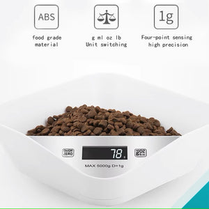 Pet Scale with Removable Tray