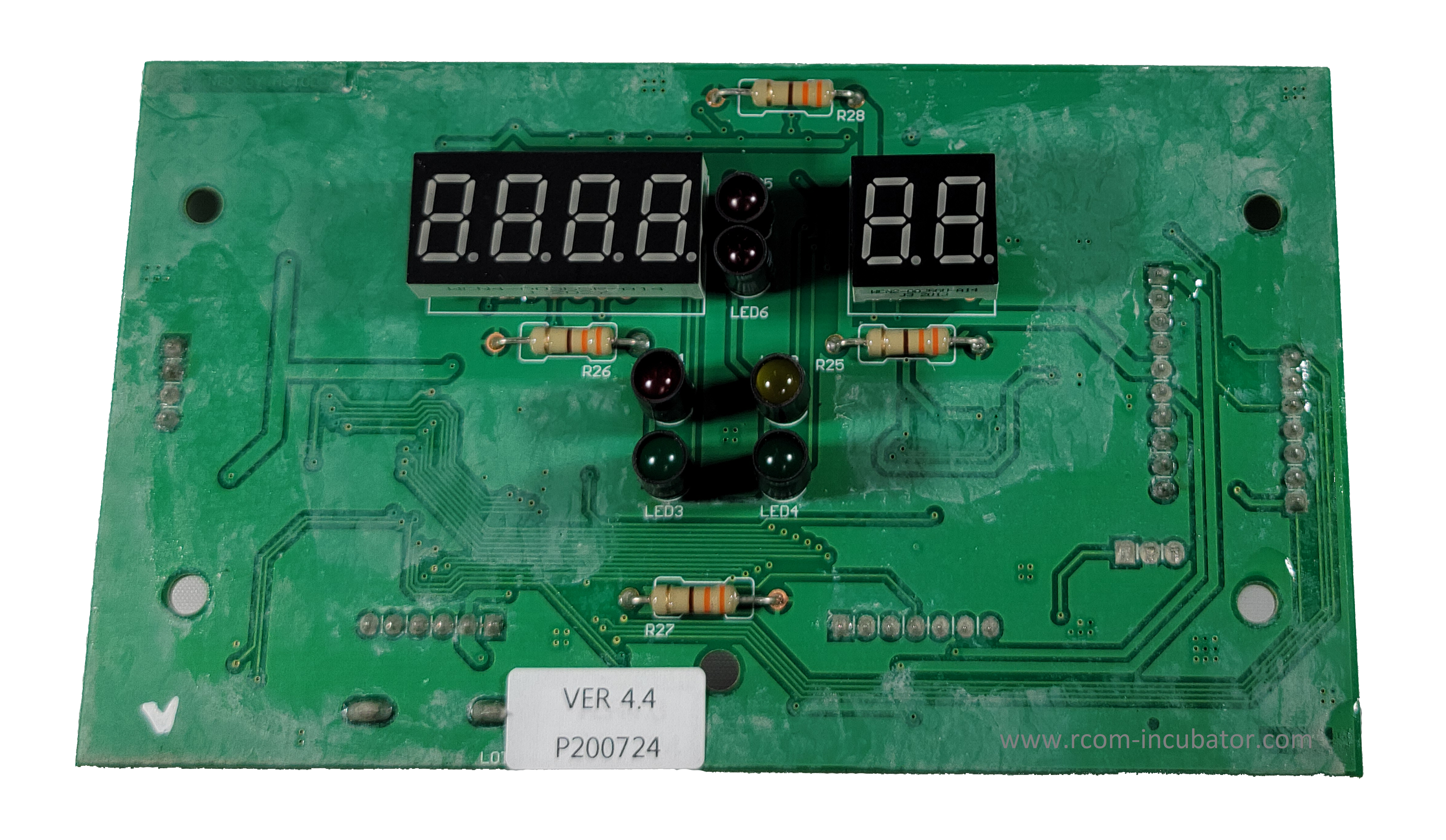 Max MX-20 Main PCB Ver. 4.4 – Rcom Incubators USA