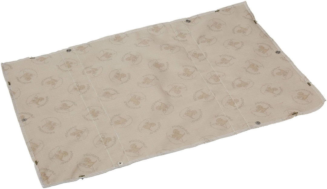 PoochPad Reusable Potty Pad for Pet Brooder 90 - 16" x 24" - 2 Pack - Beige
