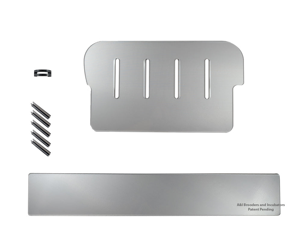 Divider Kit for Brooder 60 - 1 dividers and front guard with mounting kit