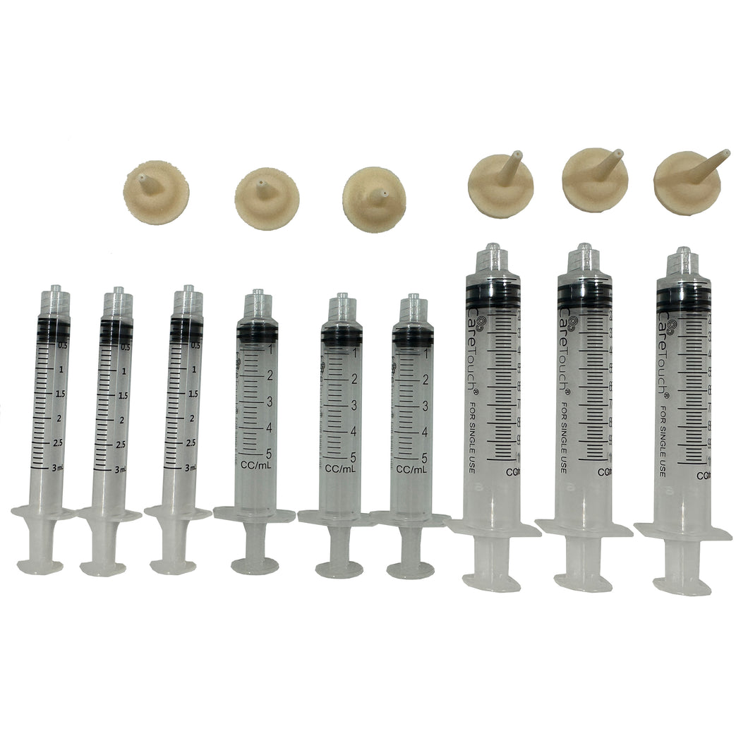 Nipple and Syringe Feeding Set