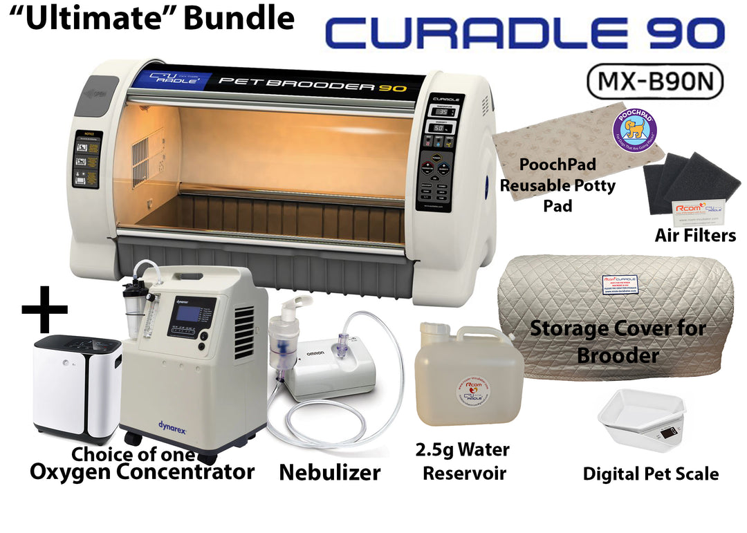 Ultimate Bundle - Pet Brooder 90 + Oxygen Concentrator + Nebulizer + Extras