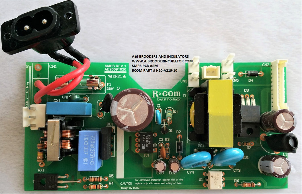 Rcom 20 Series and 90 Reptile Series Secondary PCB v.1