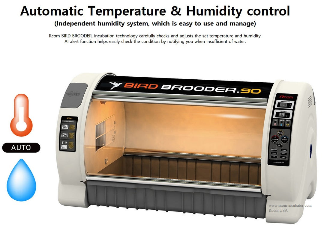 Bird Brooder Large Avian Curadle ICU MX BL 500 N – Rcom Incubators USA