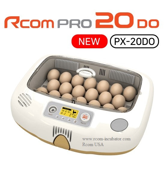 Pro 20 DO Incubator – Rcom Incubators USA