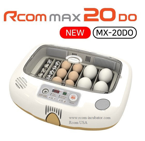 Max 20 DO Incubator – Rcom Incubators USA