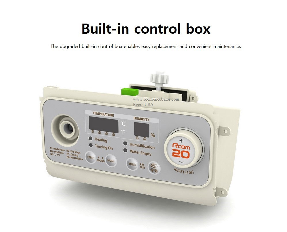 Max 20 DO Incubator – Rcom Incubators USA
