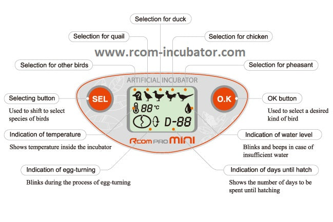 Pro Mini 3 Incubator – Rcom Incubators USA