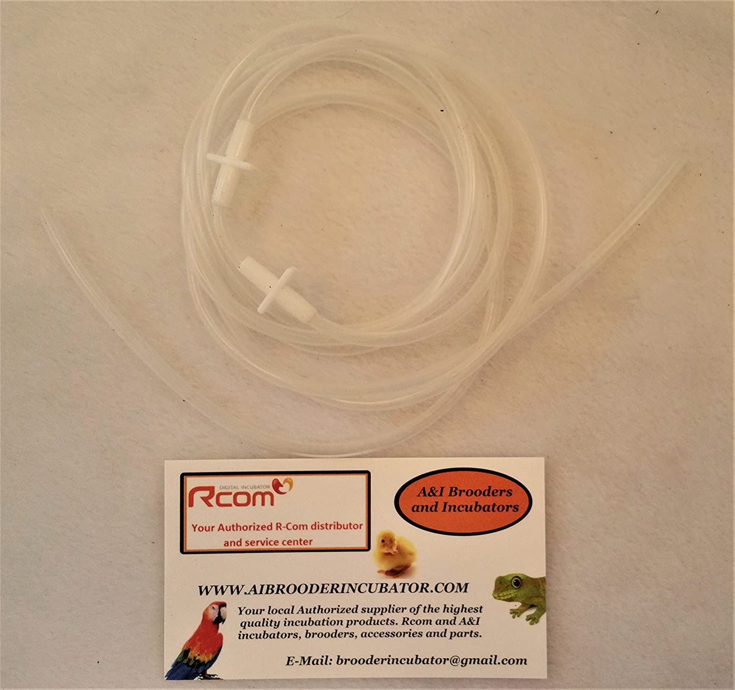 Rcom Silicone Tubing and Nipple for King Suro and PX 10 Incubators